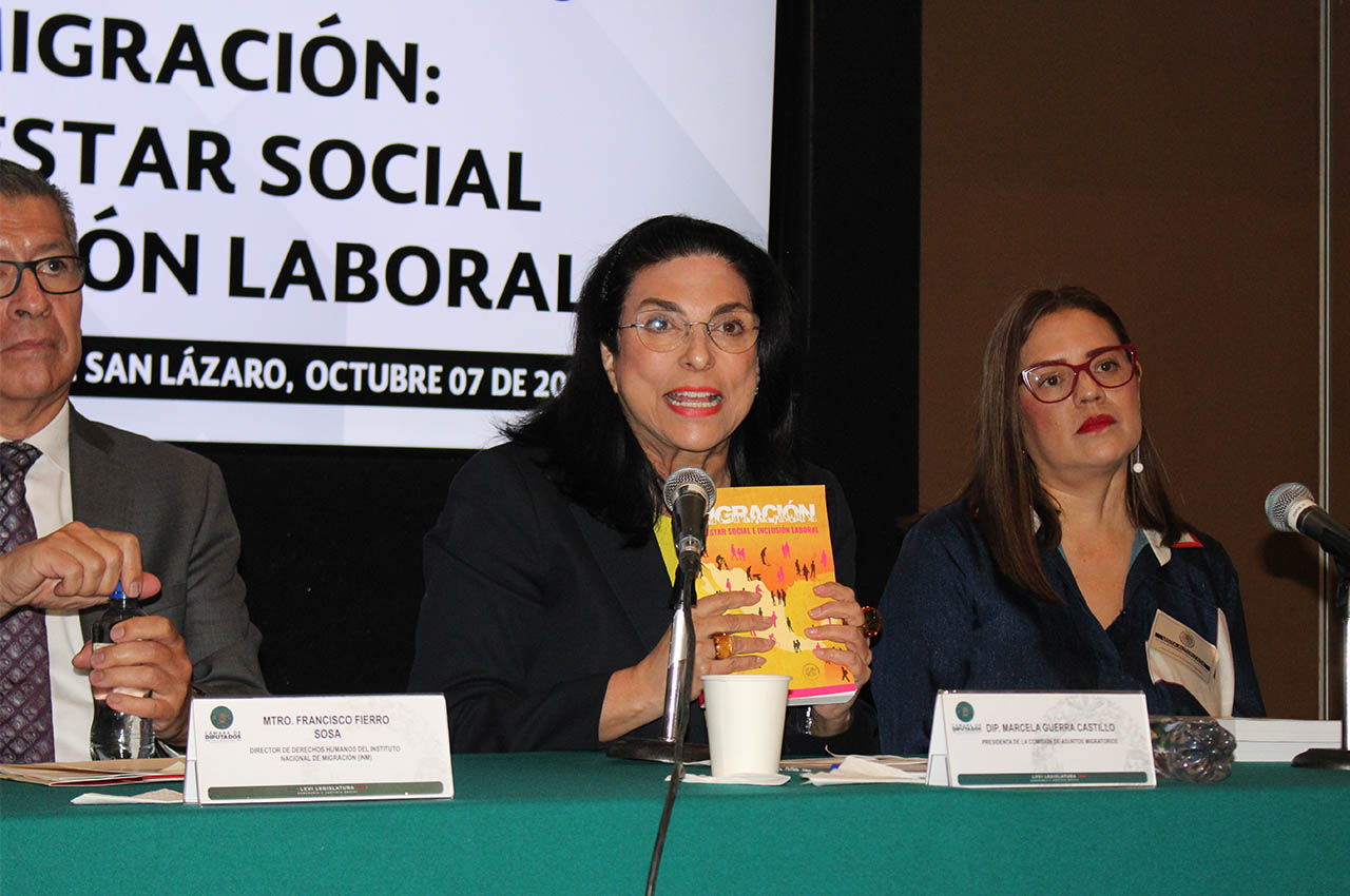 Libro “Migración: Bienestar social e inclusión laboral”, responde a tiempos cruciales en política migratoria: Diputada Marcela Guerra 